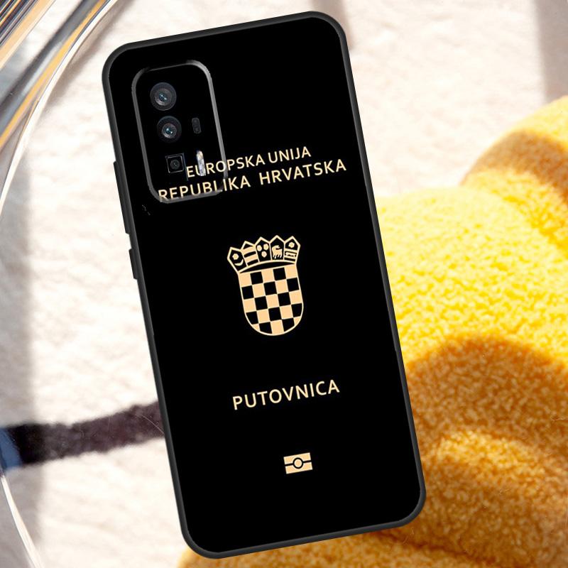 Croatia Flag Case For POCO X6 Pro M6 X5 X3 M5s F3 F5 Xiaomi 14 Ultra 13 12 Lite 11T 12T 13T Pro Cover
