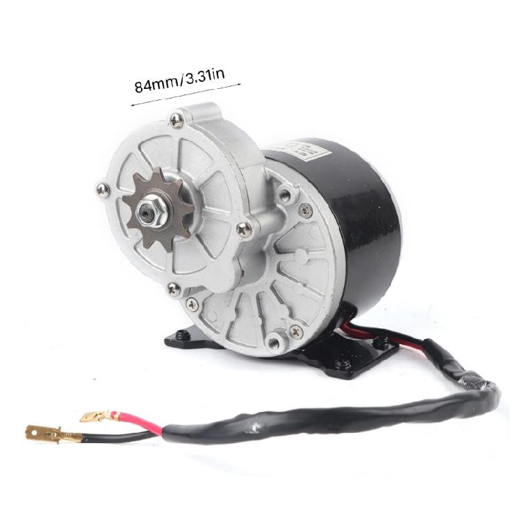 12V 250W Power Brushed Geared Motor Including 9 Teeth Engineered for Enhances Durability In Scooter Component Systems