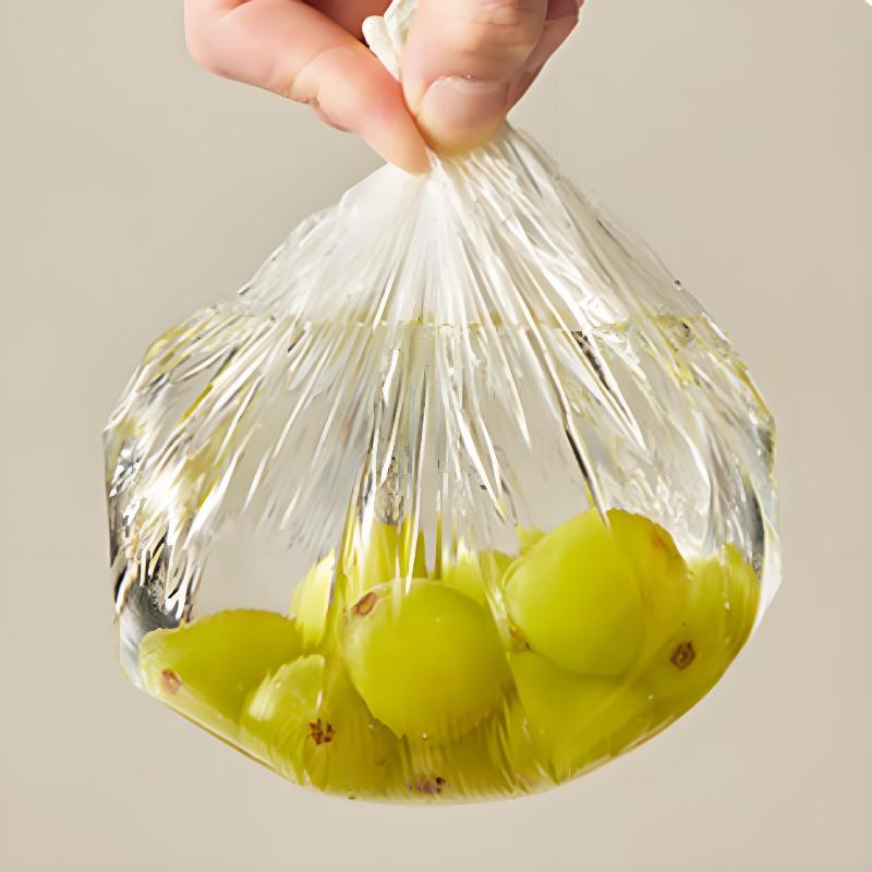 Jednorázový přilnavý obal, multifunkční potravinářský PE talíře, lednička, uchovávání čerstvosti, domácnost prachotěsný