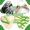 Green Painter's Masking Tape, 25m Roll, Easy Tear, Single Side Adhesive for Oil Painting and DIY