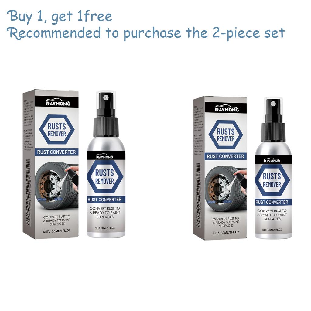 Rayhong 30ml Multi-Purpose Rust Converter Spray, Car Wheel/Rim/Lock Rust Remover, Metal Protection Lubricant