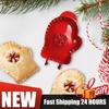 Halloween Christmas Mold Pie Cutter Mini Hand Pie Maker Non-Stick Xmas Pocket Pie Molds Small Dough Presser Cookie Baking Mould