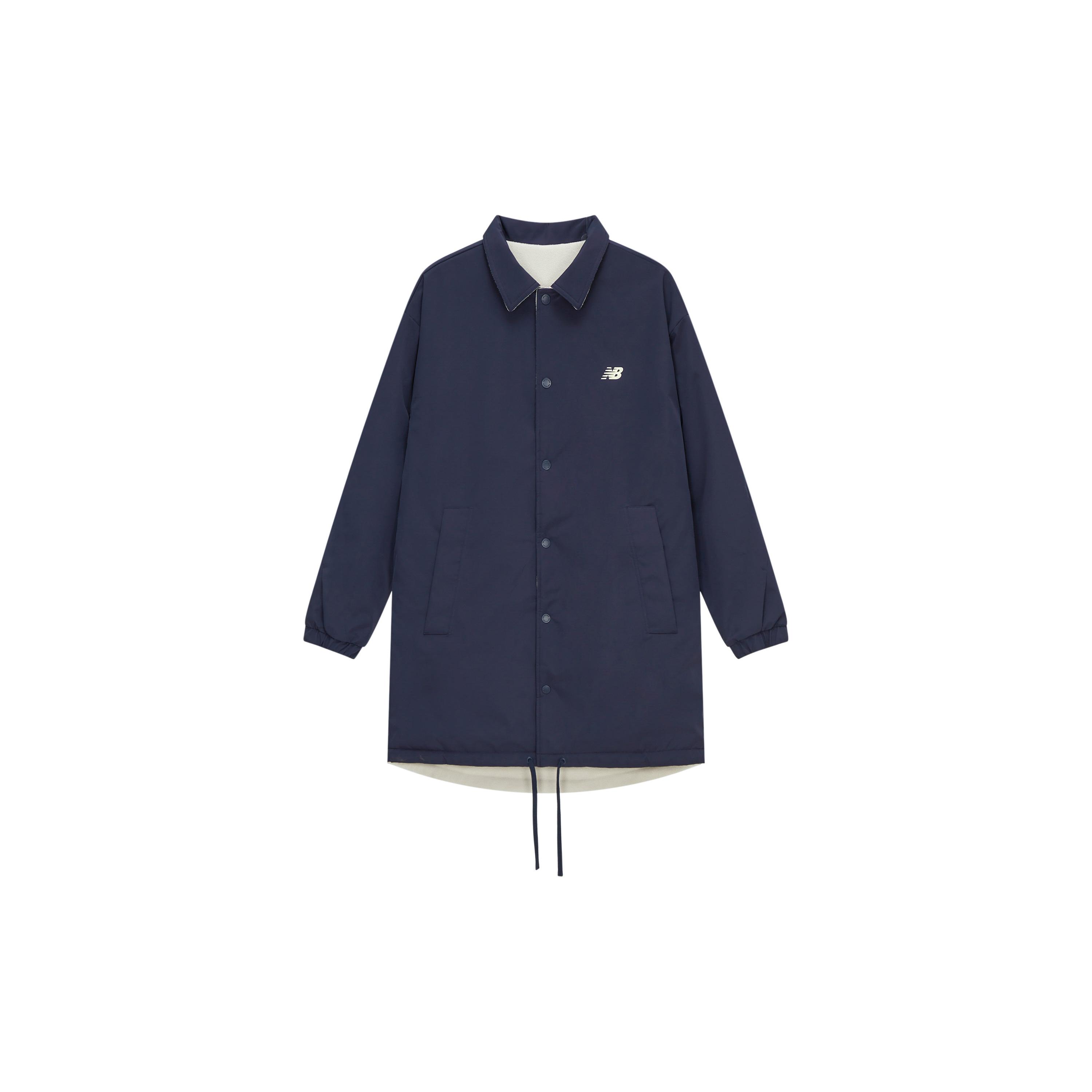 Куртки и пальто New Balance Мужские Темно-синие AMJ41350-ECL XS