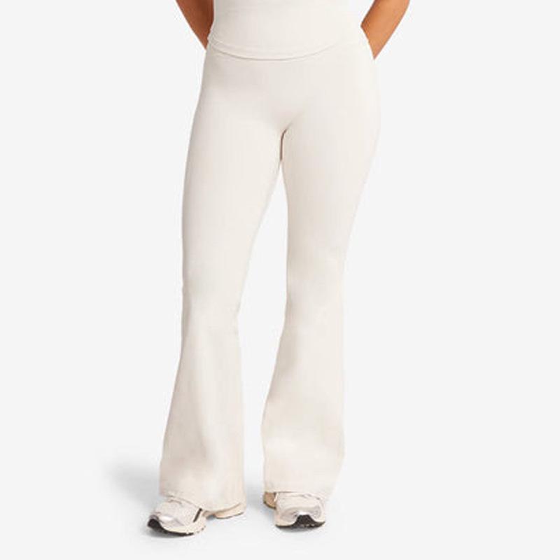 Women's High-Waisted Yoga Flare Pants for Running and Fitness