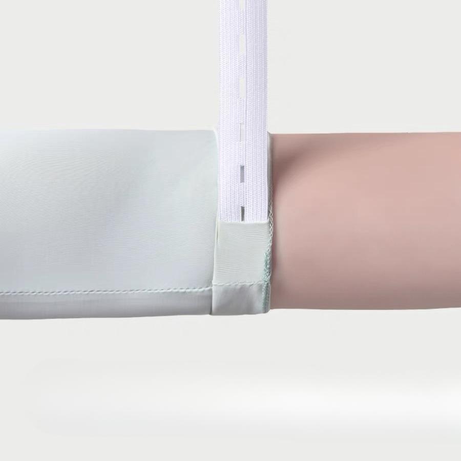 Sunscreen Sleeves for Women In Summer UV Anti Illuminated Ice Silk Driving Sunshade Cool Feeling Extended Arm Cover Outdoor Riding Ice Sleeves