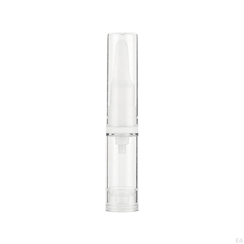 2 Pieces Airless Lotion Pump Bottles Empty Refillable Travel Press