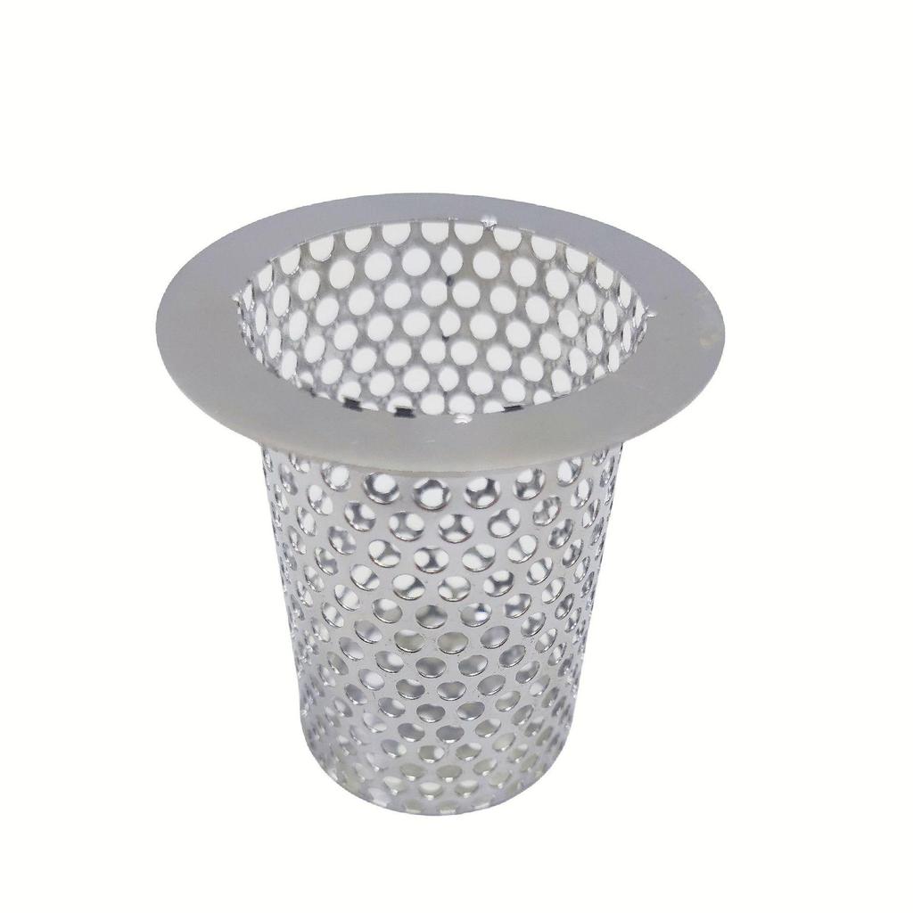 Perforierter Filterkartusche aus 304 Edelstahl - Hitzebeständiger Netz-Zylinder für die Abwasserfiltration.