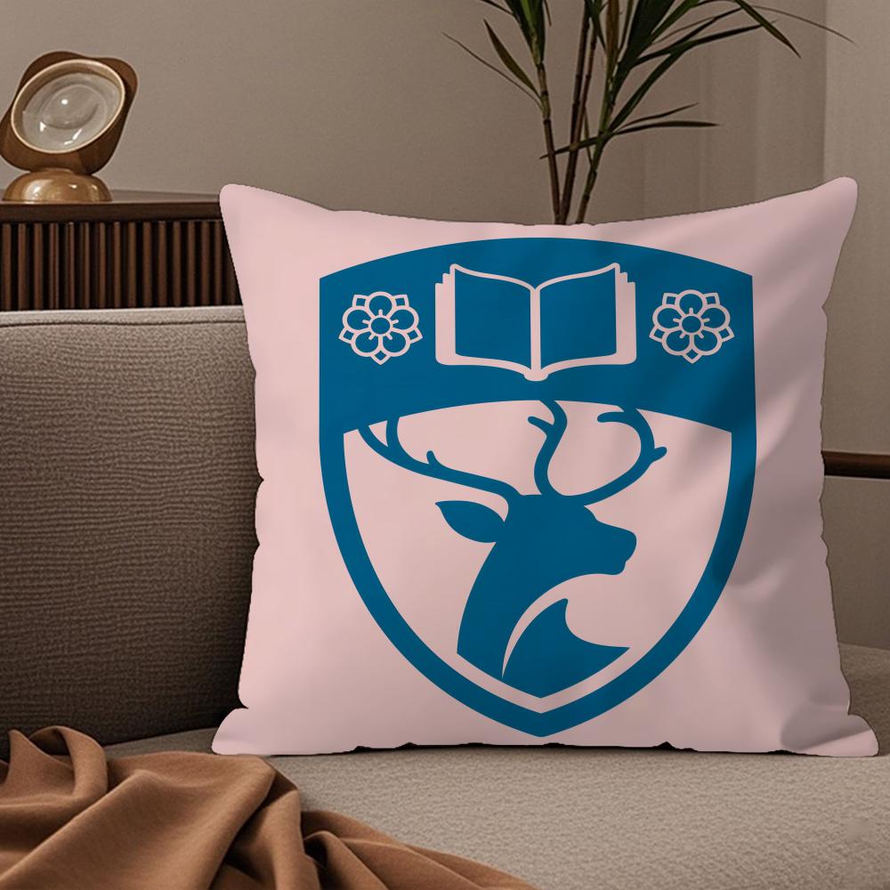

University Of SSSouthampton Pillow Case Silky Elegant Comfort Sofa Bed Invisible Zipper 30x30CM(12x12in)