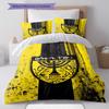 Beitar Jerusalem Pattern Bedding,Quilt Set Quilt Cover Pillowcase Home Birthday Gift(1 * Duvet Cover + 2 * Pillowcase, Without Core)