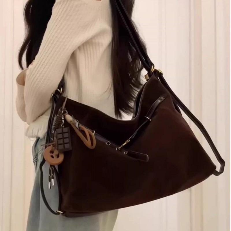 Commuter Backpack, Large Capacity Tote Bag, Versatile Single Shoulder Crossbody Bag