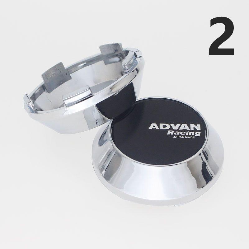 4pcs 65mm JDM Advan Racing Wheel Hub Caps Ssr Center Wheel Cap Xxr Racing Car Wheel Rim Cover 60mm Clip Modified Wheels
