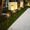 Waterproof Solar LED Firework Light 8 Lighting Modes Lawn Lamp Fairy Lights  Christmas