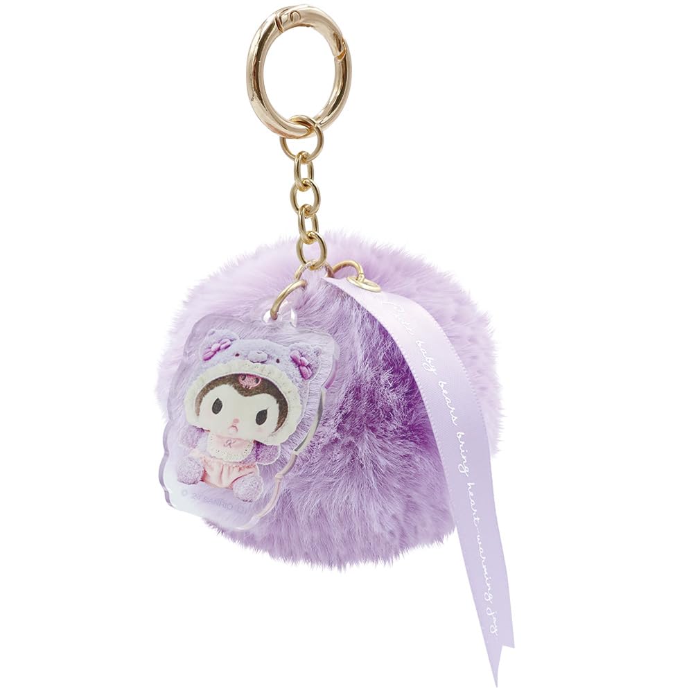 Персонажи Sanrio Куроми Меховой Брелок Латтекюма Бэби 8202 893