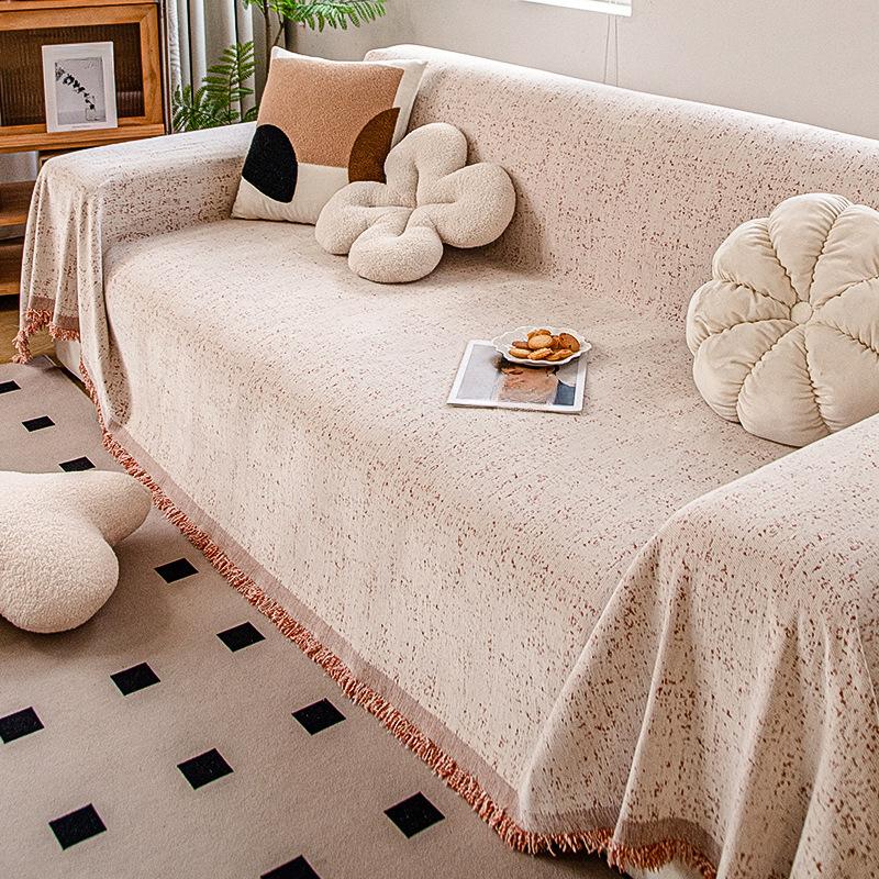 Chenille Sofa Towel Four Seasons Universal All-Inclusive Sofa Cover Dust Cover Living Room Sofa One Piece Large Cover Cloth