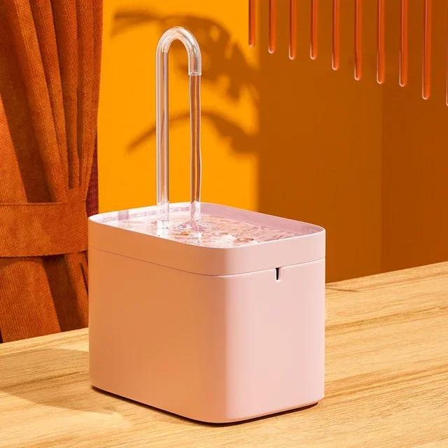 1,5 l ultra-leiser Katzentrinkbrunnenfilter, intelligenter automatischer Wasserspender für Haustiere und Pumpen zur Vermeidung von Burnout, Umwälzfilter