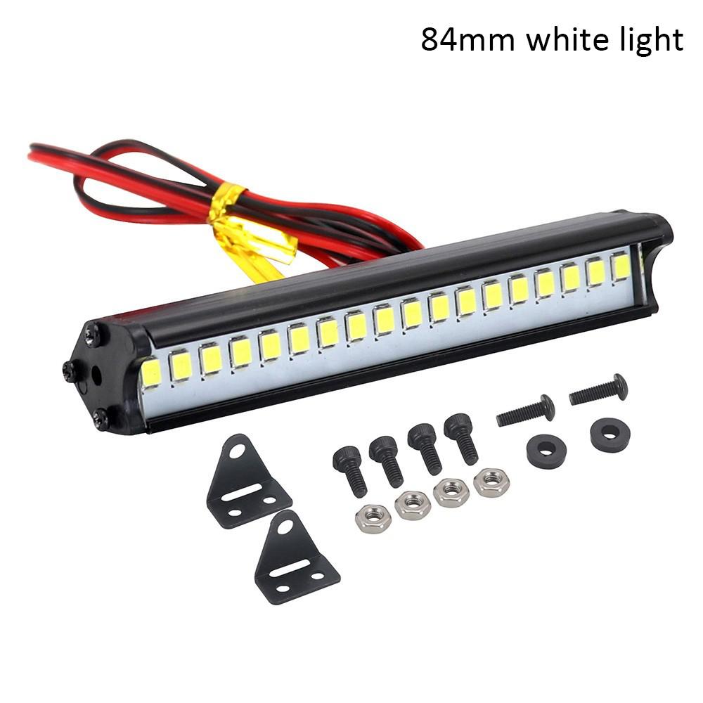 RC Car Roof LED Light Bar Light 53-149mm Searchlight for 1/10 TRX TRX4 Defender TRX6 G63 Axial SCX10 RC Crawler