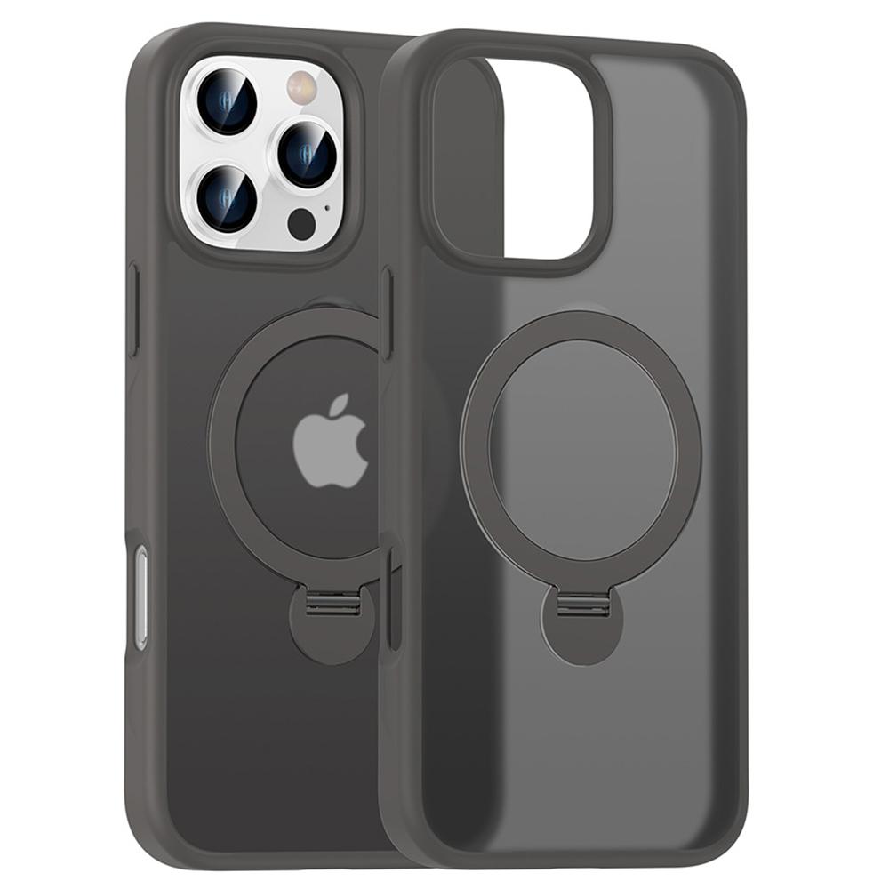 Husă pentru iPhone 16 Pro Compatibilă cu MagSafe PC+TPU Suport Rotativ Husă Telefon