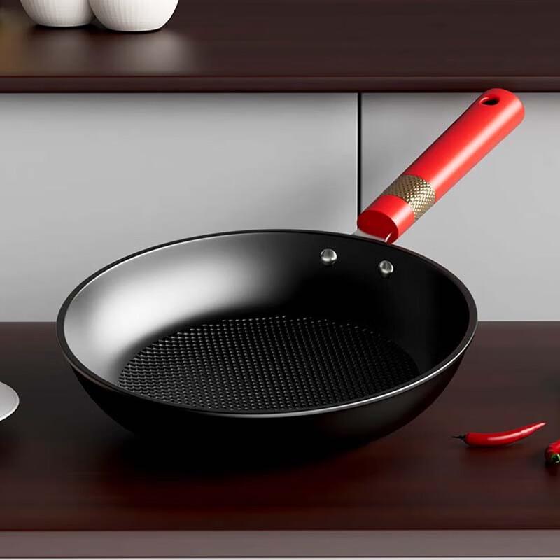 

KSISE 24cm Non-Stick Cast Iron Frying Pan