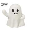 One-piece Molded Pen Holder Ghost Holder Halloween Cute Desk Organizer Spooky Fun Shaped Stationery Rest Stand for Pencils Funny Office Home Decor