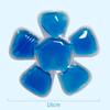 Blue Pvc Gel Ice Pack - Adjustable Cooling Pad For Helmets & Hats Reusable Cold Compress Travel Portable Outdoor Accessory