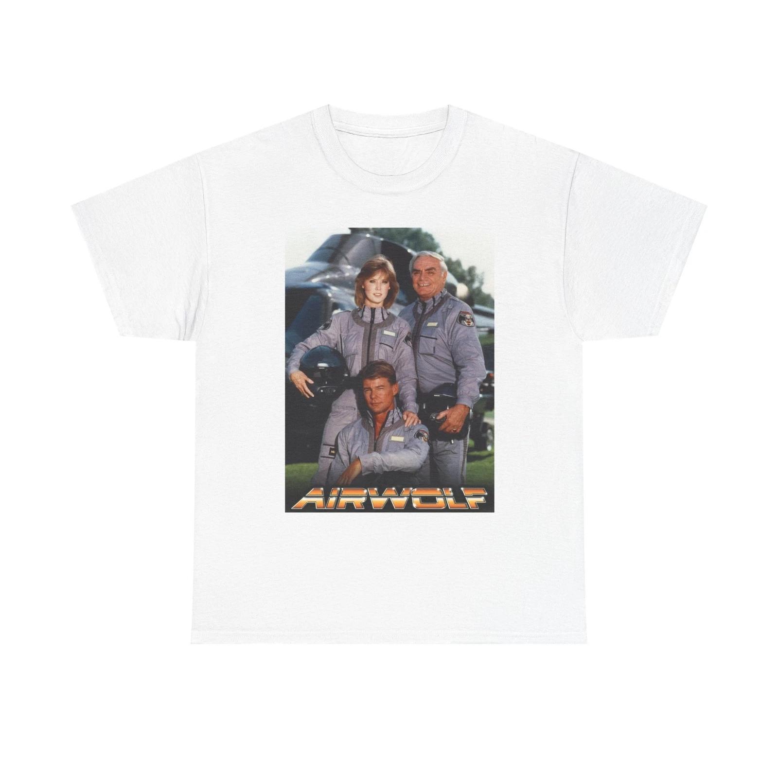 Men s and Women s T-shirts Airwolf Graphic L
