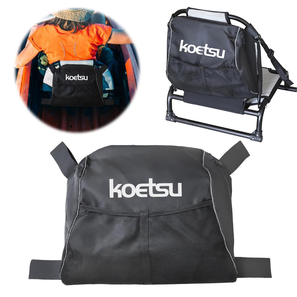 Accessories Protection Bag with Straps Kayak Chair Bag Large Capacity Kayaking Bag with Mesh Pouch for Outdoors Kayak Chair