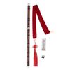 2-teilige professionelle mboo Flöte Dizi Musikinstrument C//F/Tonart