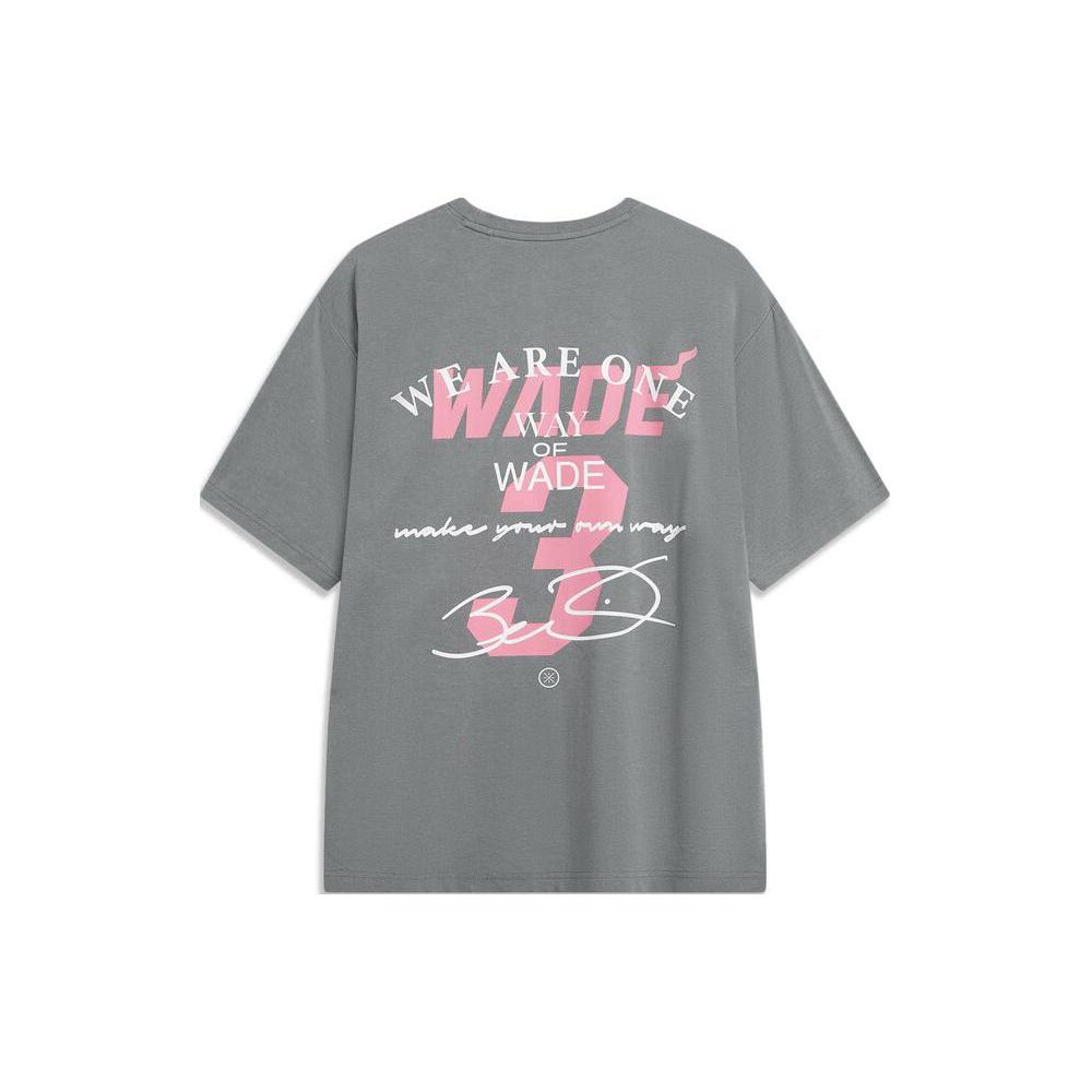 Li Ning T Shirt Men's Shadow Gray AHSU401-1