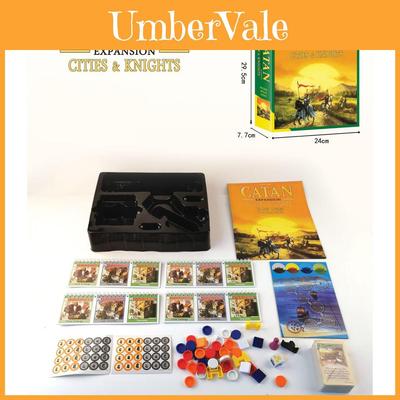 Catan Board Game Expansion 5-6 Player Set For Family Fun And Leisure Copper Paper And Plastic Material