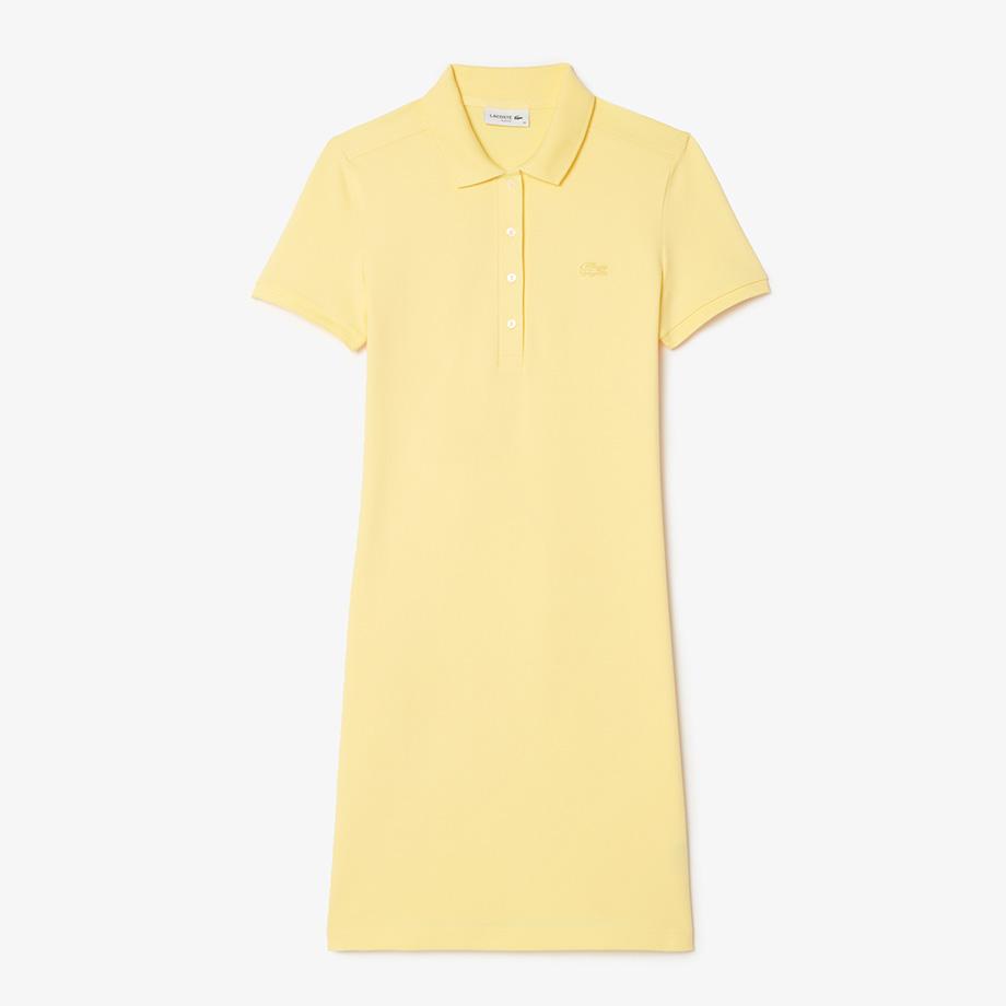 Lacoste Women's Slim Fit Mini Pique Polo Dress EF5473-55G107