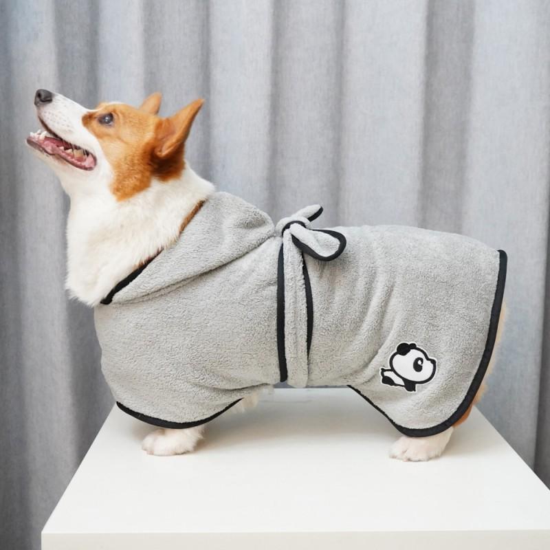 Soft Coral Fleece Cat Cape Hoodie Hairless Cats Warm Indoor Pet Robe Gray Yellow XS S M L XL