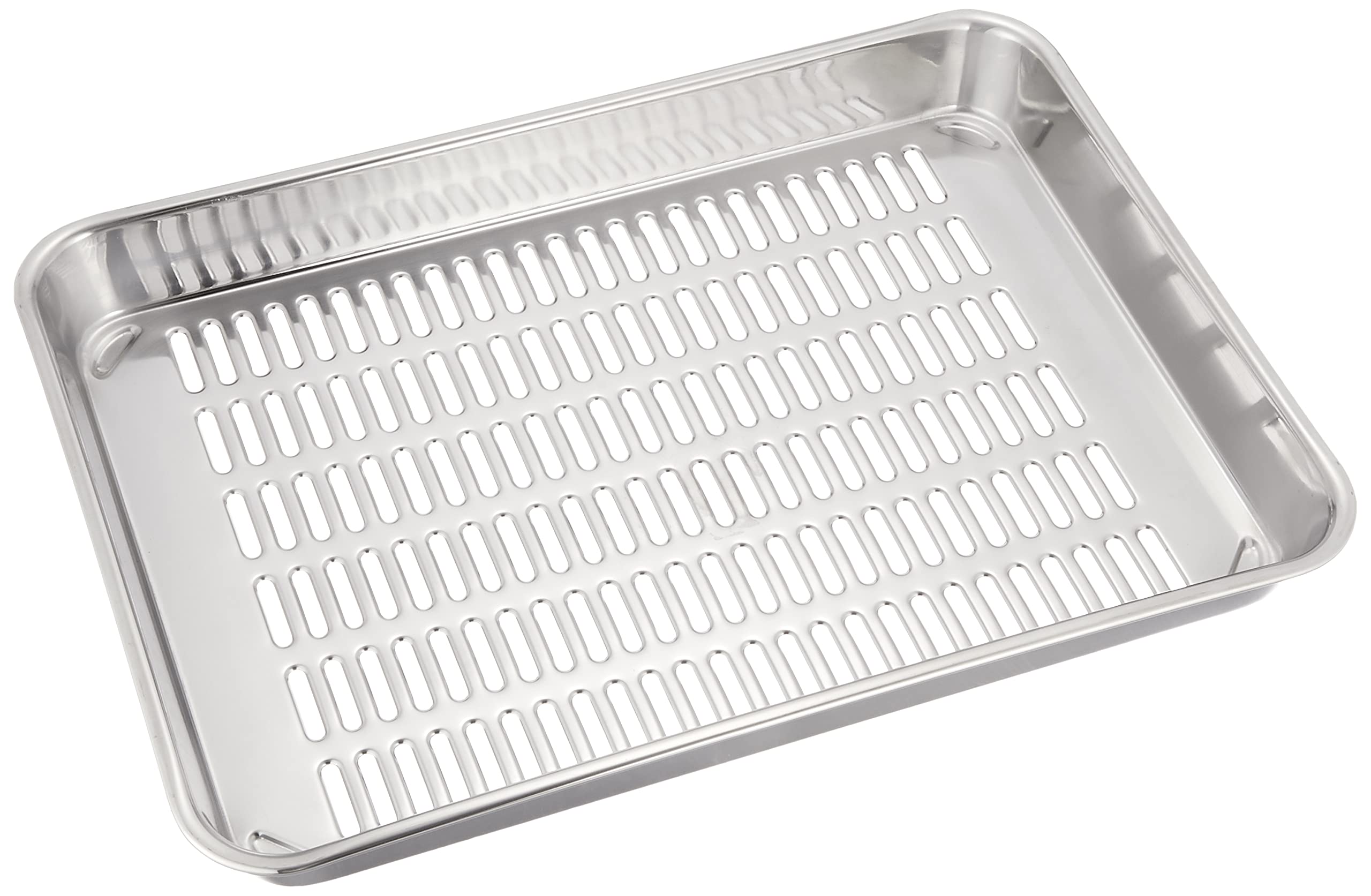 

Поднос для сушки Shimomura Kihan, нержавеющая сталь 18-8, 40,8 x 29 x 4,5 см, Сделано в Японии, Номер продукта 28134