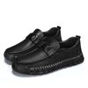 Spring Autumn New Men's Comfortable Leather Casual Shoes Handmade Soles Oxford Shoes Men's Outdoor Hiking Shoes
