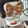 Luna Sunny Day Cute Two-Tone Electric Vehicle Bow & Sticker Accessories