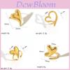 Heart Shape Open Titanium Steel Ring For Women Fashion Jewelry
