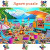 2000/1000/1314/520pcs,Jigsaw puzzles,Family Fun Adult Puzzle,Portable Cuboid DIY Art Decor,DIY puzzles, high quality paper, wa