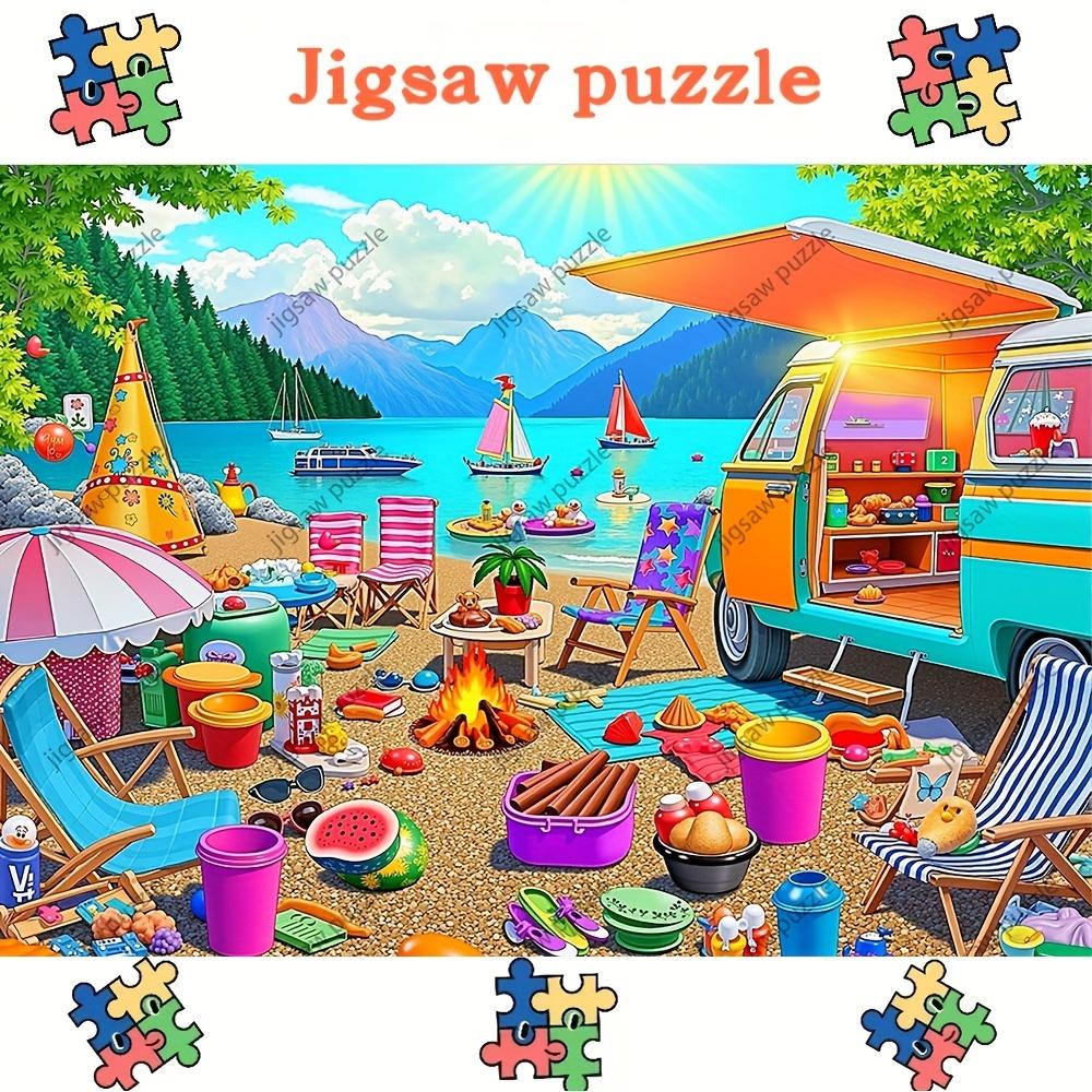2000/1000/1314/520pcs,Jigsaw puzzles,Family Fun Adult Puzzle,Portable Cuboid DIY Art Decor,DIY puzzles, high quality paper, wa
