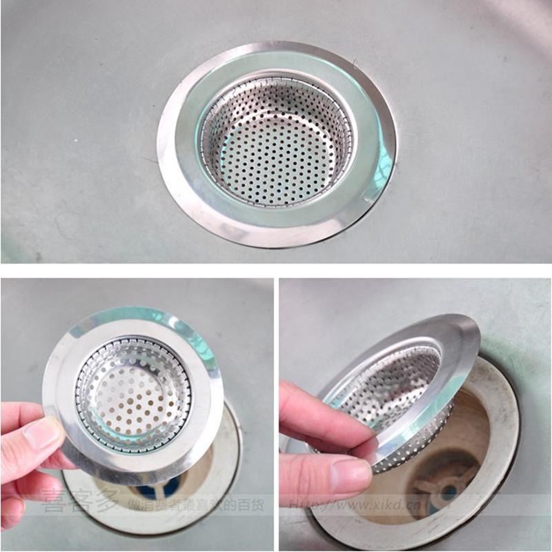 Sitko do zlewu ze stali nierdzewnej Korek odpływu podłogowego prysznicowego Korek łazienkowy Pułapka na włosy Filtr do zlewu kuchennego Pokrywa odpływu podłogowego Korek odpływowy do umywalki