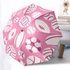 1pc Sports Balls Pattern Automatic Umbrella | Portable Foldable 8-Rib Manual Open, Cute Birthday & Holiday Gift for Outdoor Yy260107095
