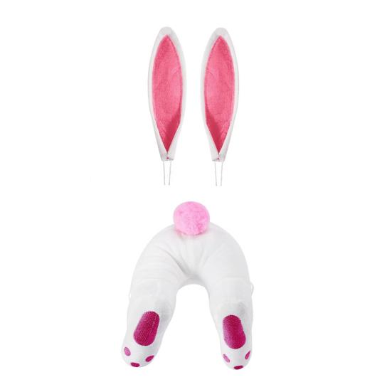 Easter Bunny Ear Butt Decoration Outdoor Yard Lawn Patio Pathway Spring Rabbit Ears Butt Garden Stake Ornament