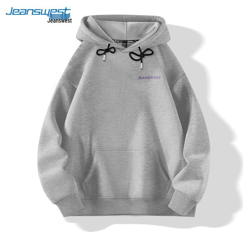 Jeanswest Men's Relaxed Fit Heavyweight Hooded Sweatshirt