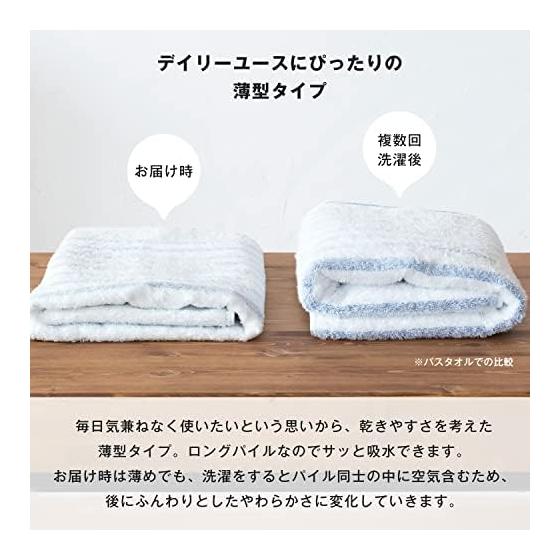 Bloom Imabari Towel Certified Face Towel, Set of 4, Natural Border, Absorbent, Quick Drying, Dry Room, Soft, 100% Cotton, Made in Japan (Purple)