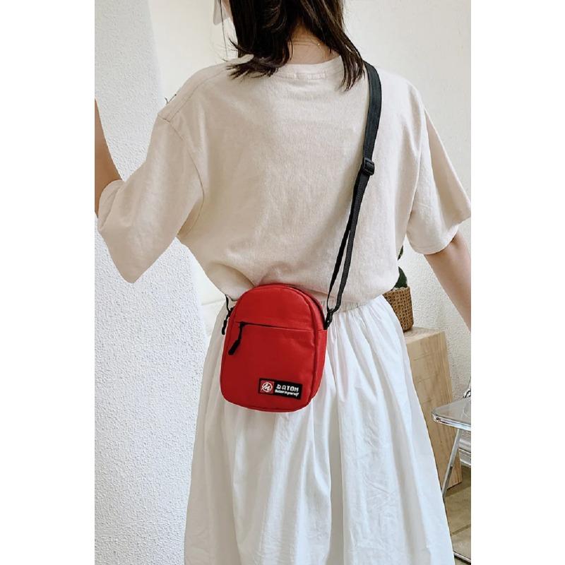 Neue trendige Umhängetaschen für Damen, Herren, Studenten, vielseitige Schultertaschen, mobile Canvas-Tasche, multifunktionale Aufbewahrungstaschen