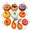 10Pcs Artificial Pumpkins Halloween Decoration Assorted Foam Crafts Decorative for