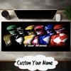 Custom Name Mouse pad Rangers Team-up Mouse pad, Gaming Mouse Pad, keyboard pad, Desk Decor for computer notebook Fan Birthday Gift