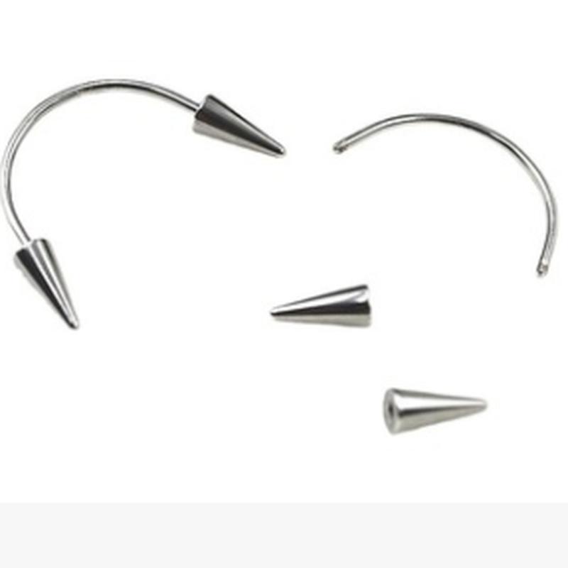 Fashion Lips Ring Stainless Steel Septum Piercing In Mouth Ring Puncture Earrings Hoop Nose Ring Body Piercing Jewelry LS