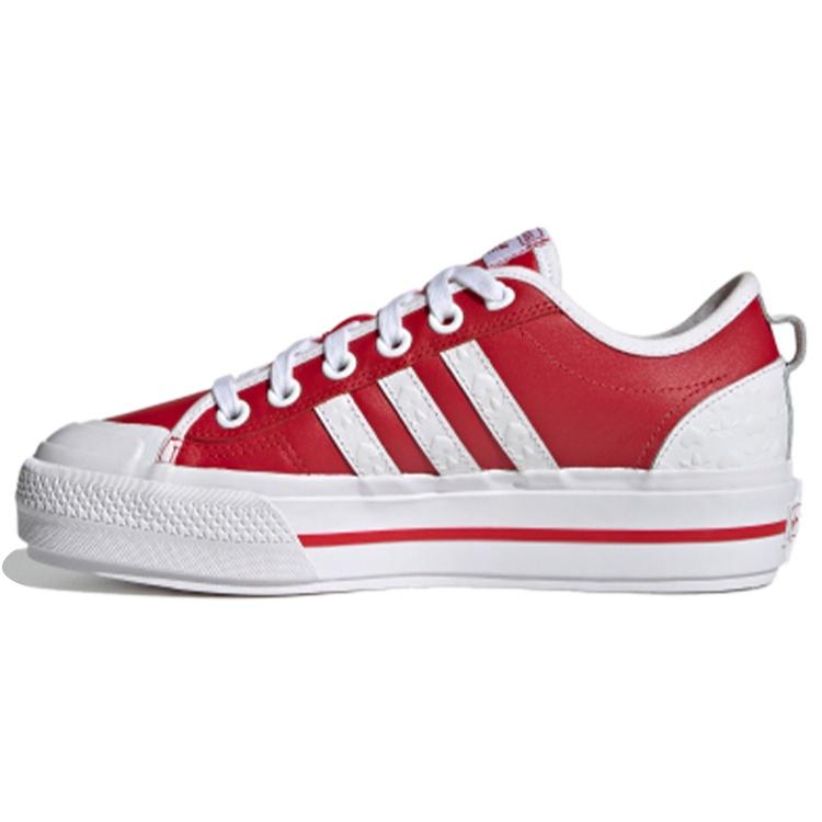 (WMNS) adidas Nizza RF Platform Heart Embossed - Scarlet Women s FZ1841 EU 35⅔