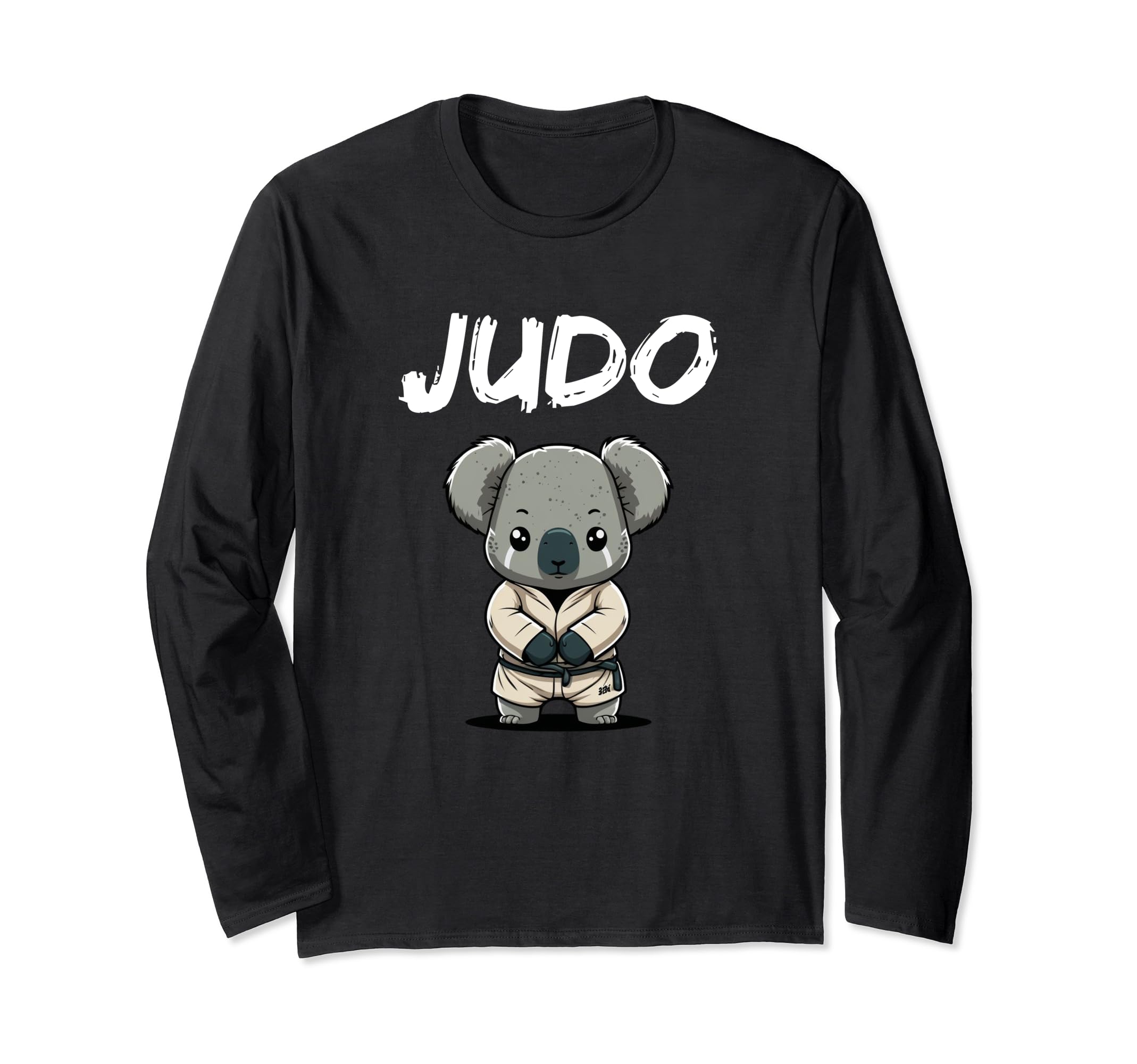 

Koala Judo Gi Martial Arts Koala Long Sleeve T-Shirt чорний