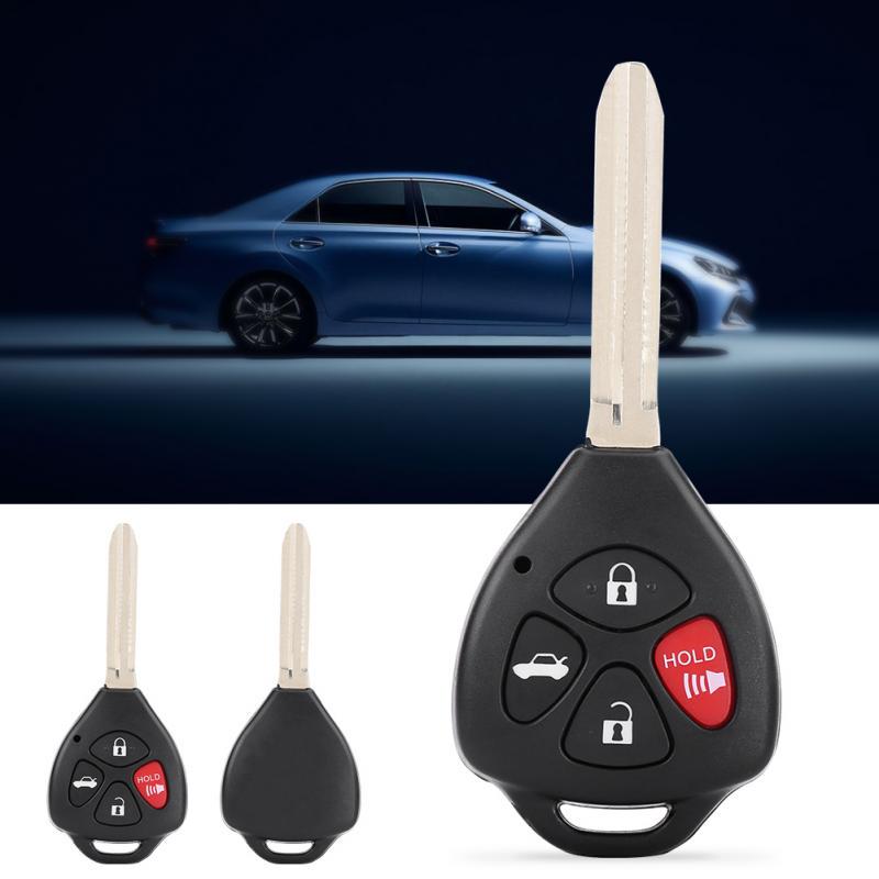 Buy 4 Buttons Remote Key Shell Case Fob For Toyota Corolla Camry Matrix ...