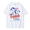 Fashion Enjoy Tequila The Breakfast of Champions Funny Meme T Shirts Men Women Casual High Quality Oversized T-shirt streetwear